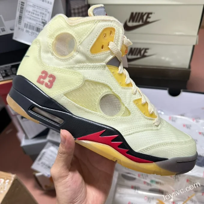 LJR AJ5 Off-White White Sail