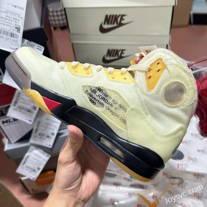 LJR AJ5 Off-White White Sail