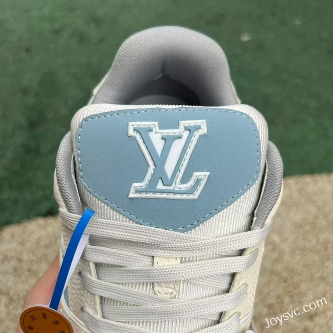 Louis Vuitton Trainer Beige Blue