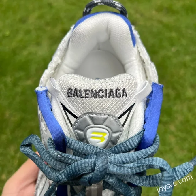 Balenciaga Runner 7.5 White Blue Pink Purple Sneakers