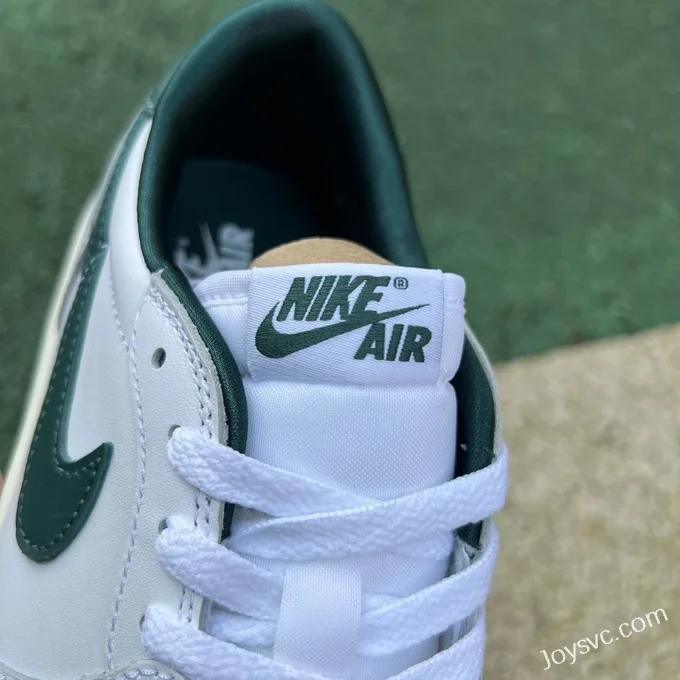 Air Jordan 1 Low DZ0775-133 White Green Oxidized DT Version