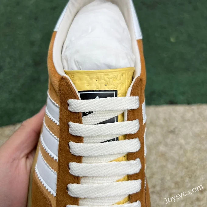 Adidas x Gucci Gazelle Yellow Retro Sneakers