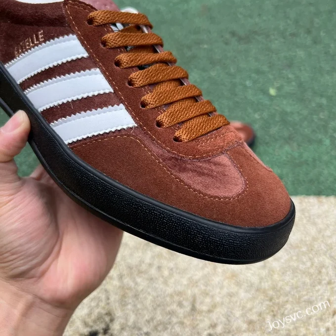 Adidas x Gucci Gazelle Brown Retro Sneakers