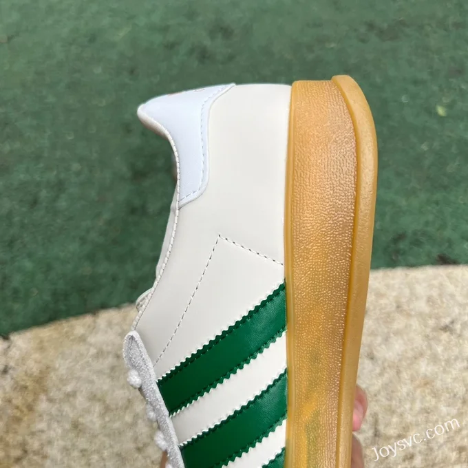 Adidas x Gucci Gazelle White Green Retro Sneakers