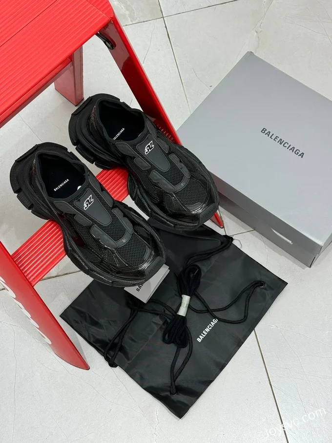 Balenciaga 10th Gen 3XL Slip-On Black Sneakers