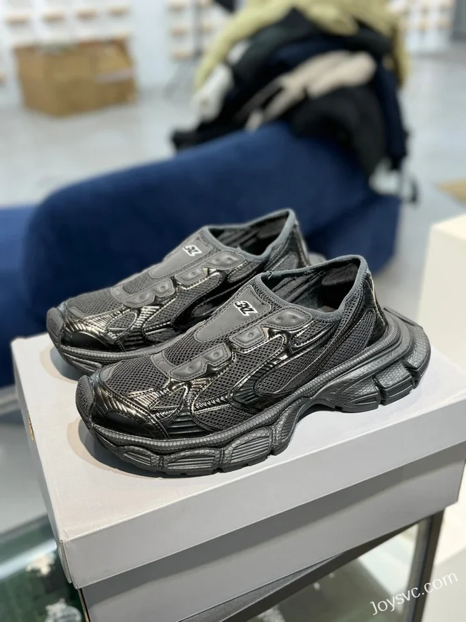 Balenciaga 10th Gen 3XL Slip-On Black Sneakers