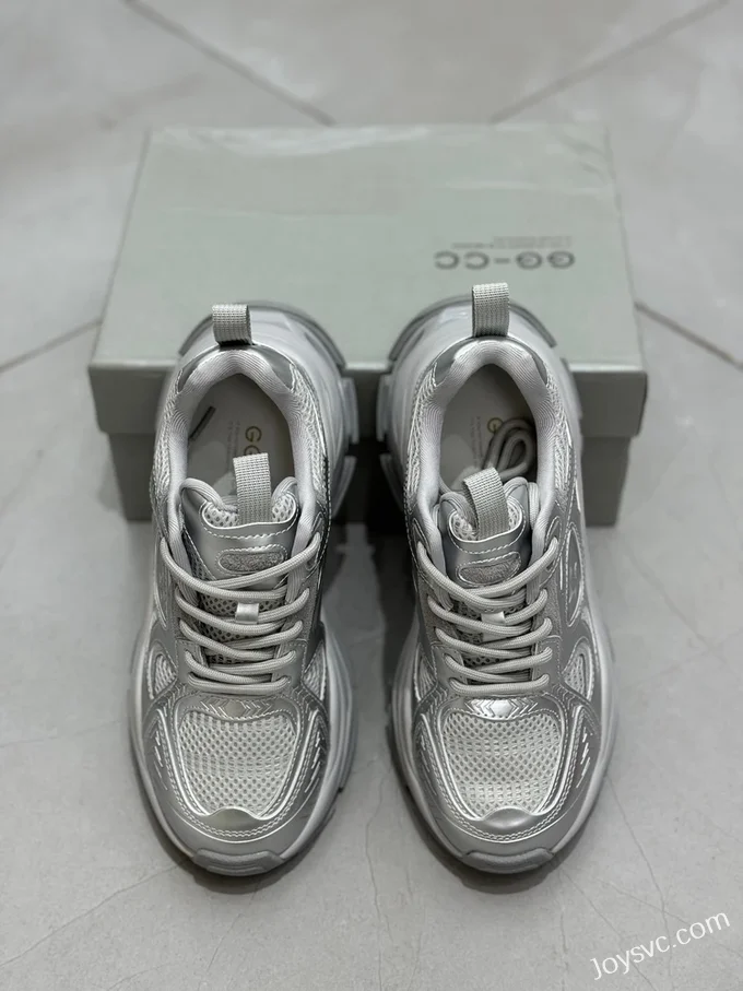 GG-CC 3rd Gen Dad Shoes Silver