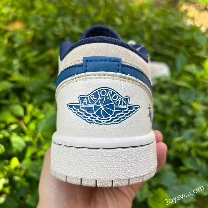 Air Jordan 1 Low SJ9950-027 White Brown Blue