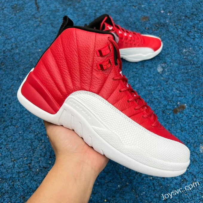 Air Jordan 12 White Red Retro 130690-600