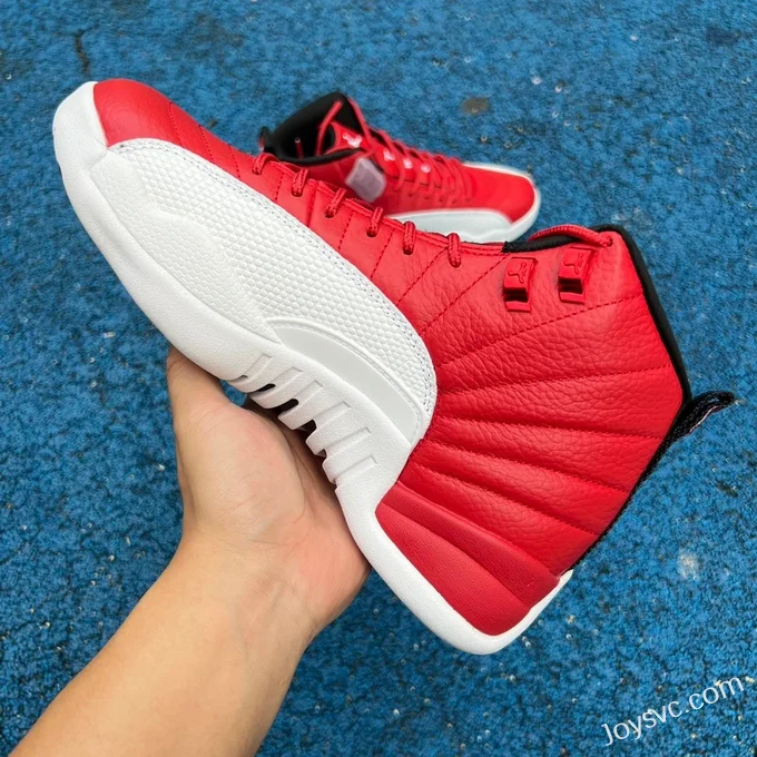 Air Jordan 12 White Red Retro 130690-600