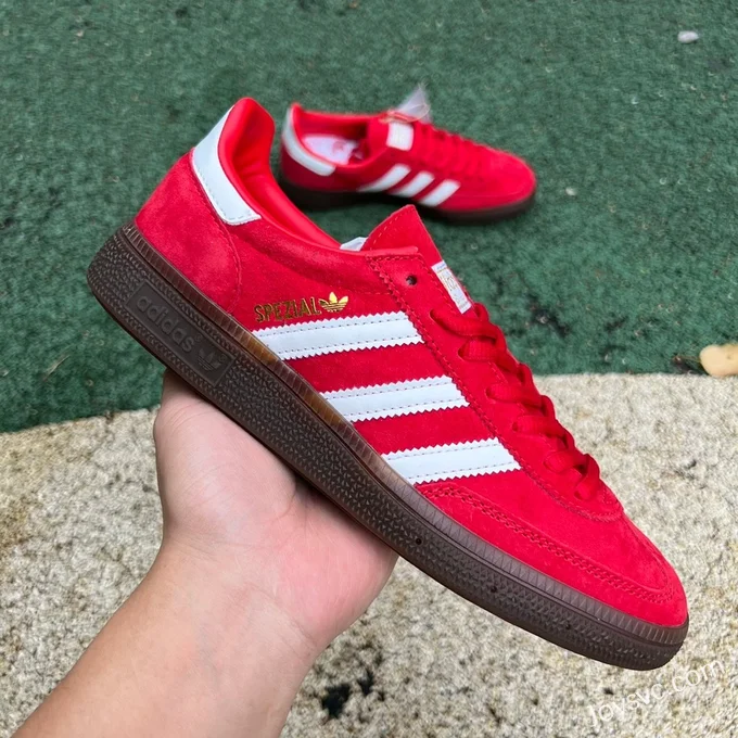 Adidas Handball Spezial Red White Retro Sneakers FV1227