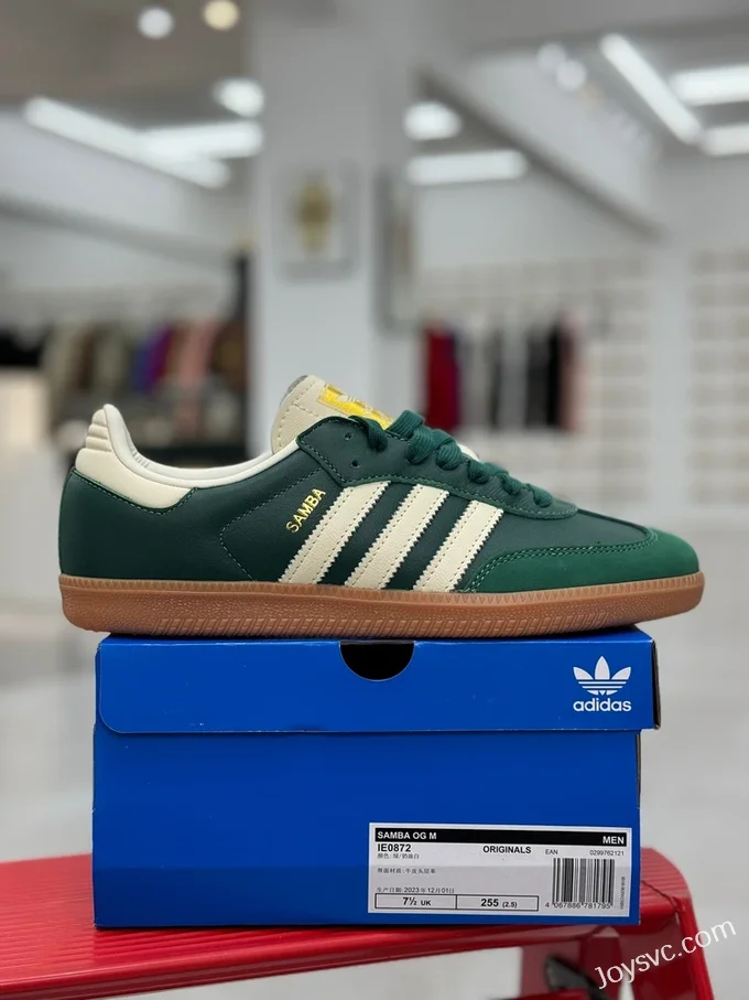 Adidas Originals Samba Green White IE0872