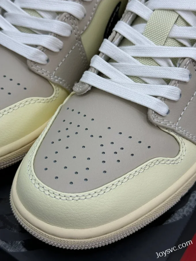 Air Jordan 1 Low Woven Beige Brown HQ3440-101