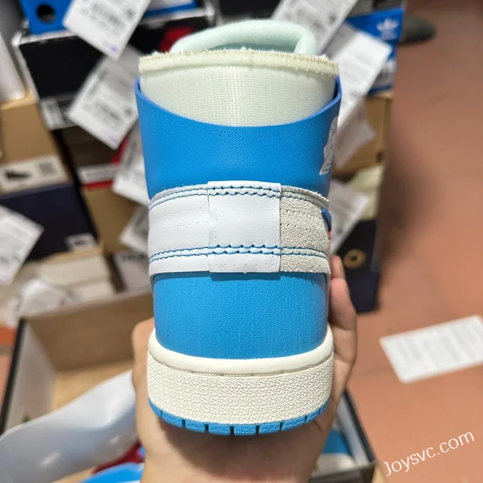 LJR AJ1 Off-White UNC Blue White