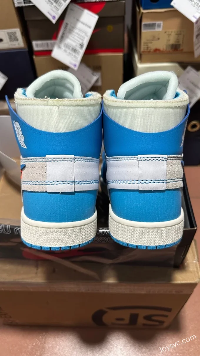 LJR AJ1 Off-White UNC Blue White