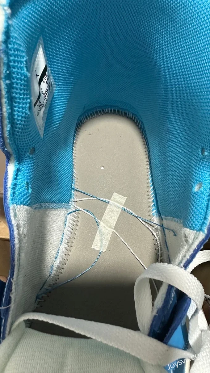 LJR AJ1 Off-White UNC Blue White