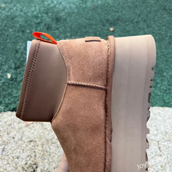 UGG Thick Sole Chestnut Mid Top Boots