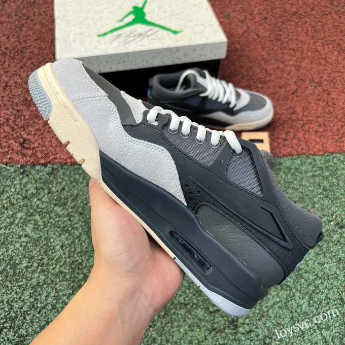 Air Jordan 4 RM FQ7938-002 Low Black Grey