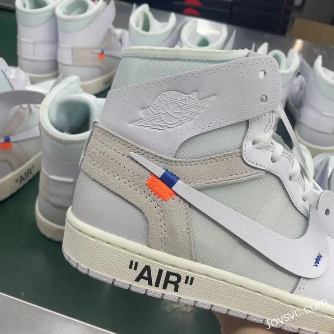 LJR AJ1 Off-White Pure White Europe Exclusive