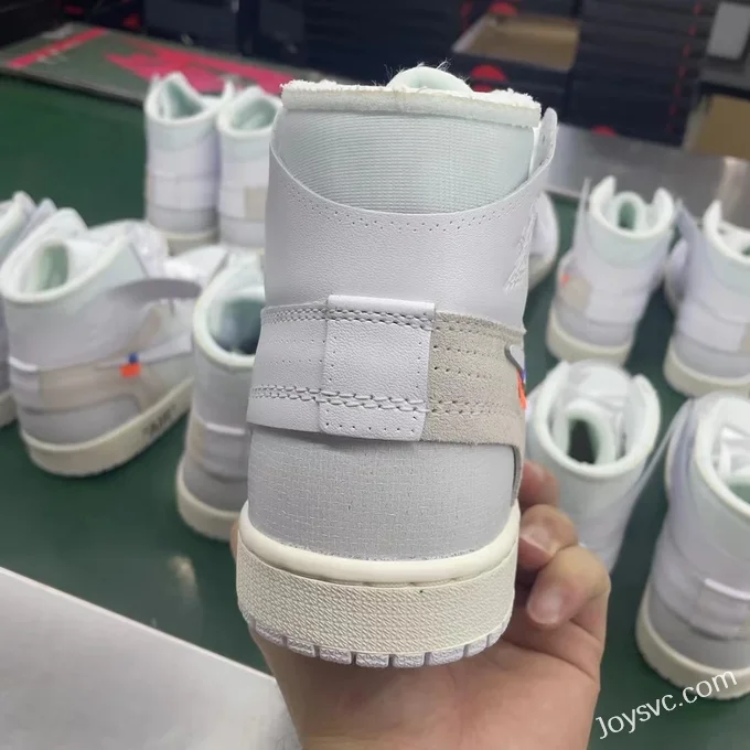 LJR AJ1 Off-White Pure White Europe Exclusive