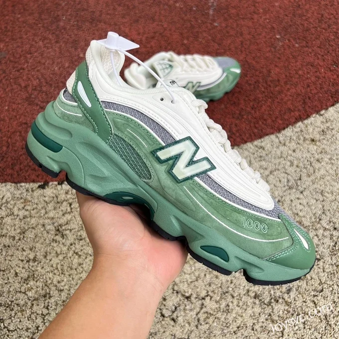 NB 1000 Green Grey White New Balance M1000 Classic Retro Sneakers M1000MA