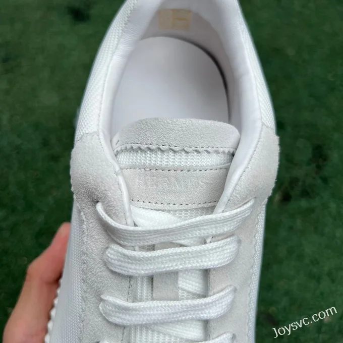 Hermes Bouncing Mesh White Grey Sneakers