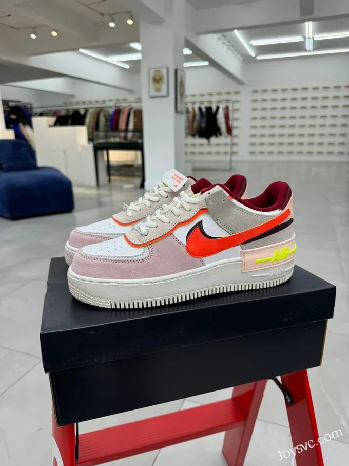 Nike Air Force 1 Macaron White Orange Pink CU8591-600