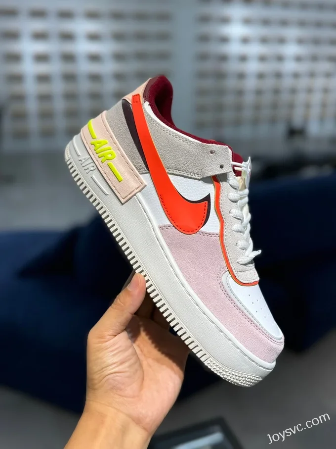 Nike Air Force 1 Macaron White Orange Pink CU8591-600