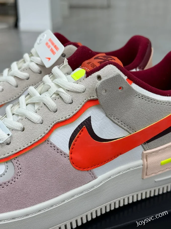 Nike Air Force 1 Macaron White Orange Pink CU8591-600