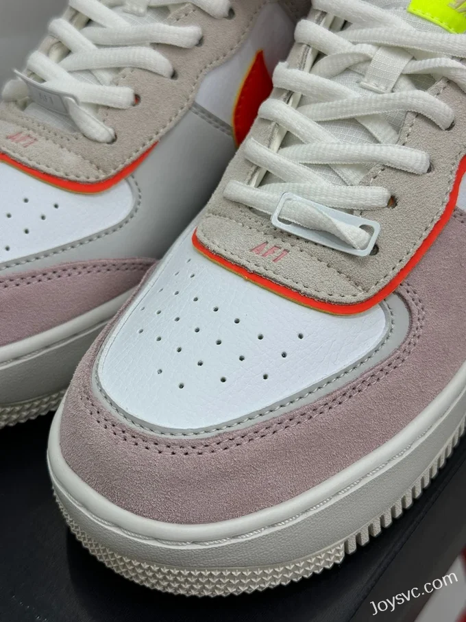 Nike Air Force 1 Macaron White Orange Pink CU8591-600