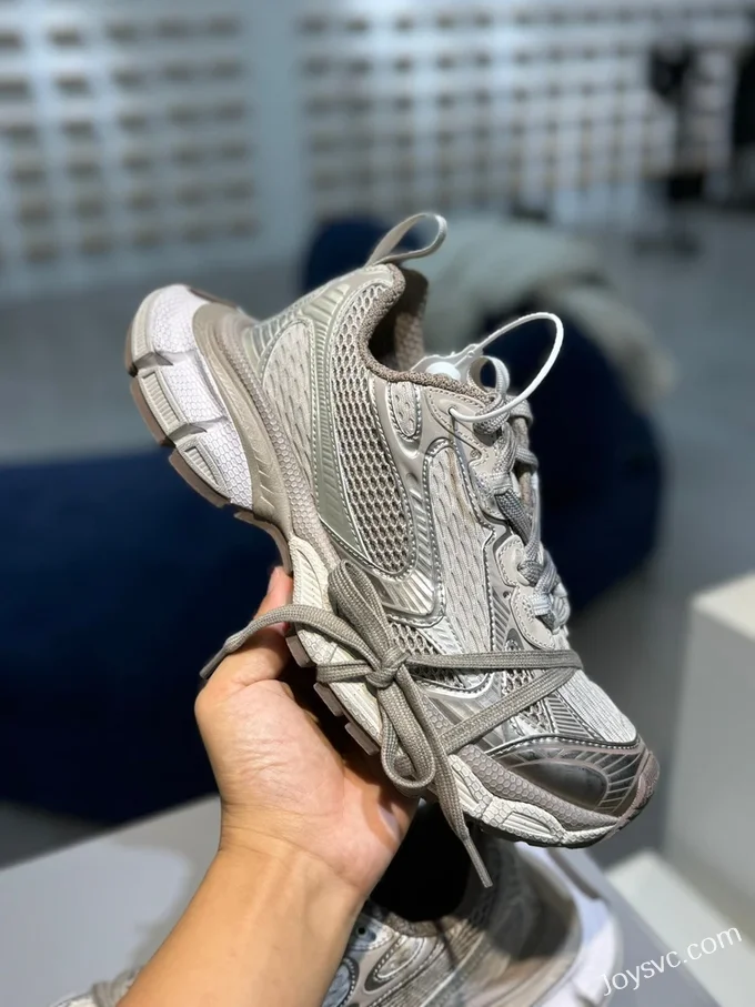 Balenciaga 10th Gen 3XL Distressed Brown Sneakers