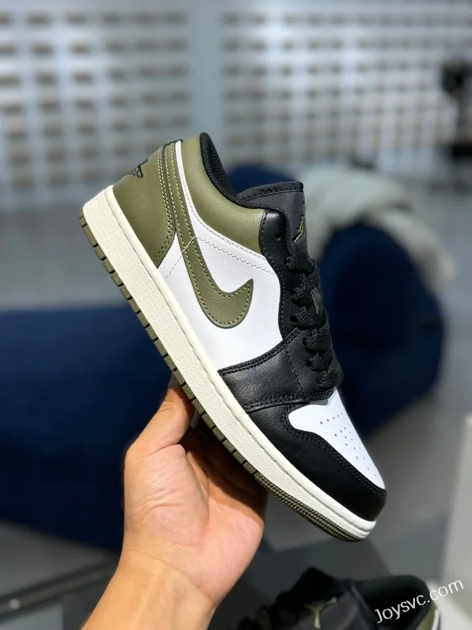 Air Jordan 1 Low Olive Green 553558-092