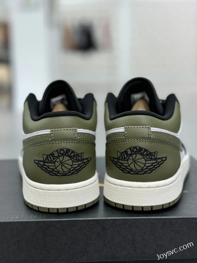 Air Jordan 1 Low Olive Green 553558-092