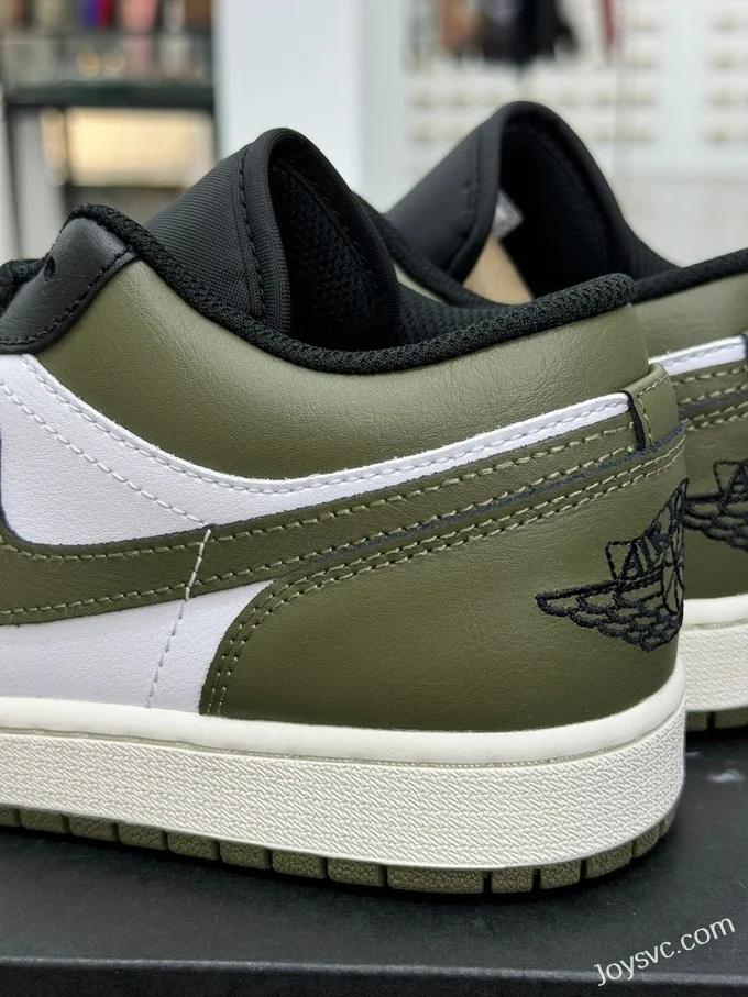 Air Jordan 1 Low Olive Green 553558-092