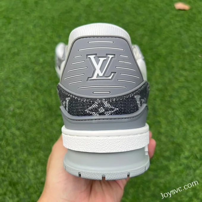 Louis Vuitton Trainer White Grey Y Version