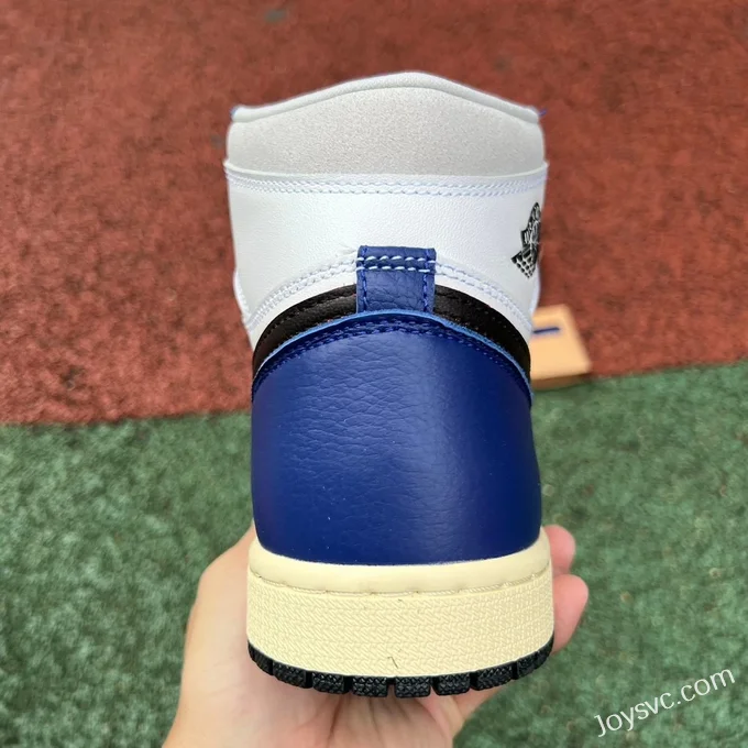 Air Jordan 1 High White Blue Black