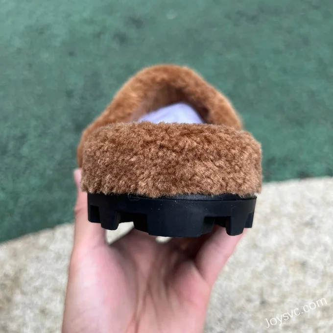 MIU MIU Fur Slippers