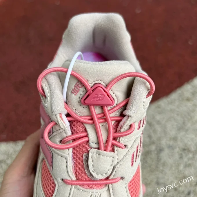 New Balance 9060 Pink Kids Retro Running Shoes U9060JF