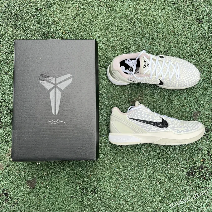 Nike Kobe 6 Protro Sail - White Snake All-Star 2.0 Basketball Shoes