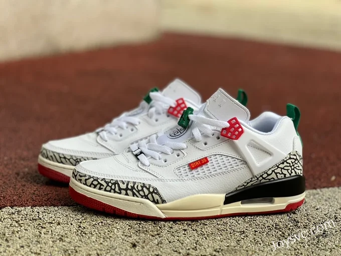 Jordan Spizike OG in White Green and Red