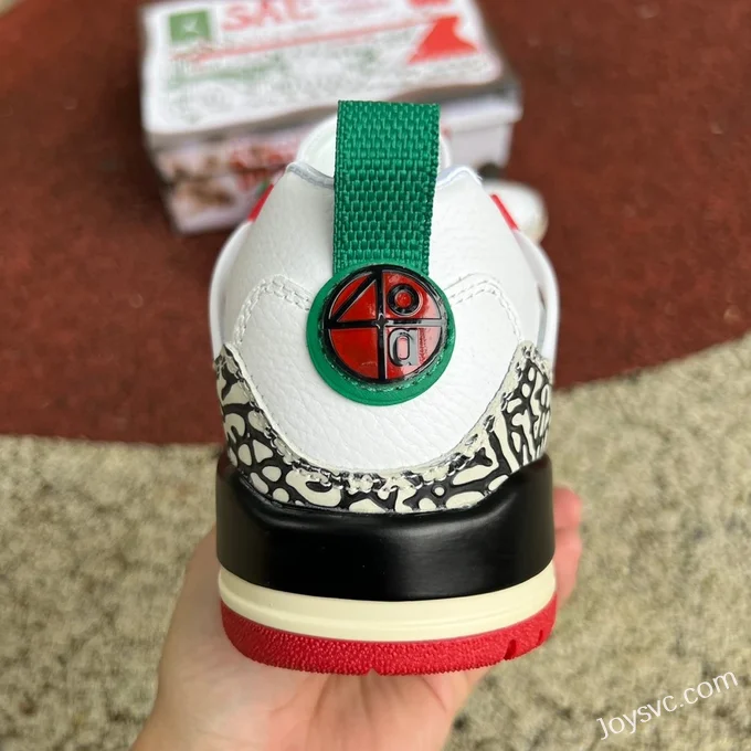 Jordan Spizike OG in White Green and Red