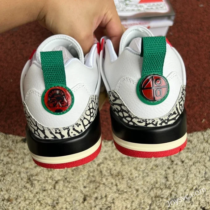 Jordan Spizike OG in White Green and Red