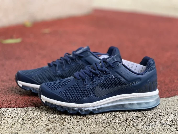 Nike Air Max 2013 Navy Blue Cushioned Running Shoes FZ4140-419