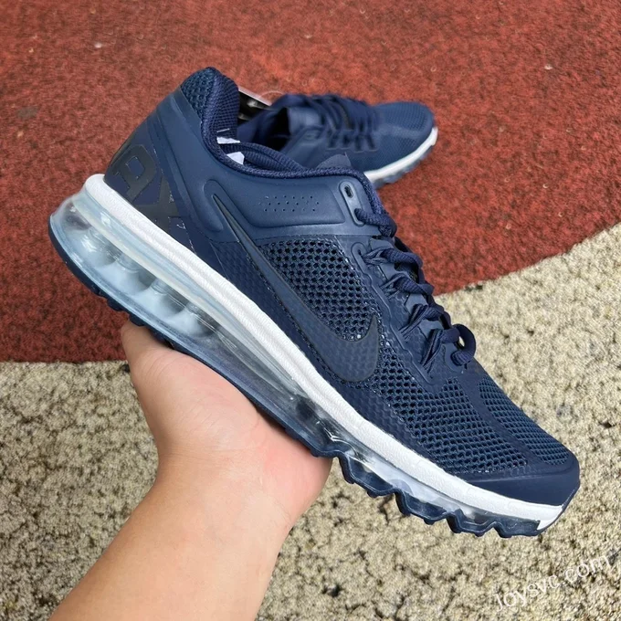 Nike Air Max 2013 Navy Blue Cushioned Running Shoes FZ4140-419