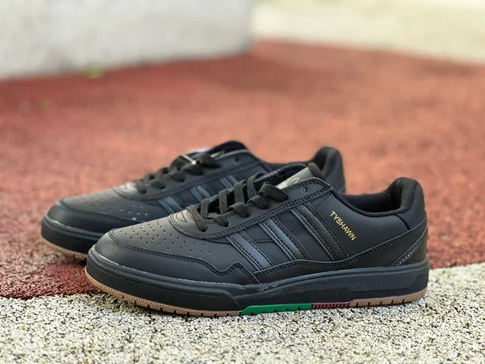 Adidas Tyshawn II Black Gum Sole Sneakers IF9709