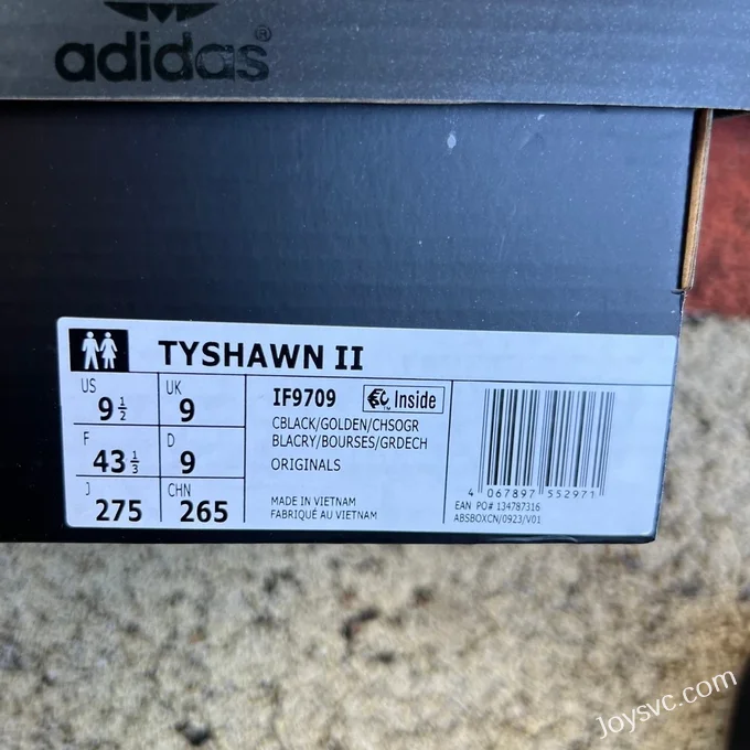 Adidas Tyshawn II Black Gum Sole Sneakers IF9709