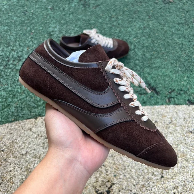 Dries Van Noten Mocha Brown Low Top Casual Shoes