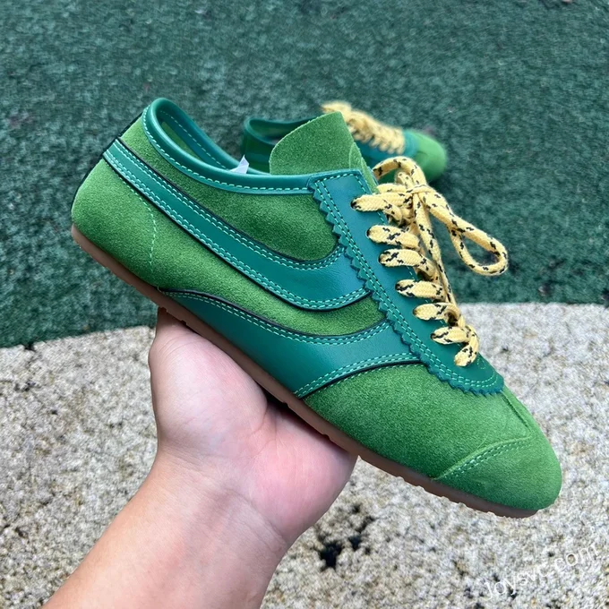 Dries Van Noten Green Yellow Low Top Casual Shoes