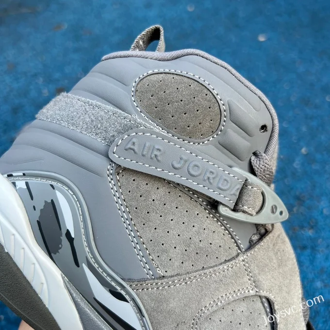 Air Jordan 8 Cool Grey Retro Basketball Shoes 305381-014