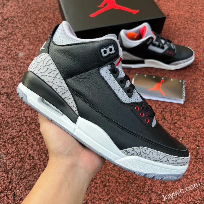 Air Jordan 3 Black Cement Reimagined DN3707-010